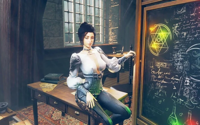 Ep3: Наконец-то встреча профессор Эстер - Волшебная киска: глава 2