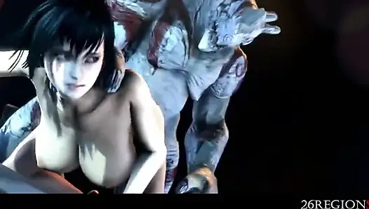 Pai chan canavar sikiş