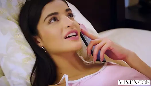 Vixen kolej öğrencisi va üzerinde çift ile gizli seks var