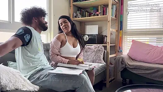 Maya, may i?: maya farrell oral seks