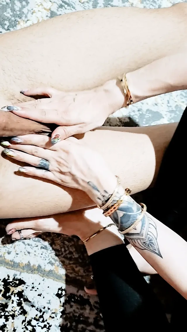 Mistress Destroys His Cock: + Nail Sounding + Teasing Handjob