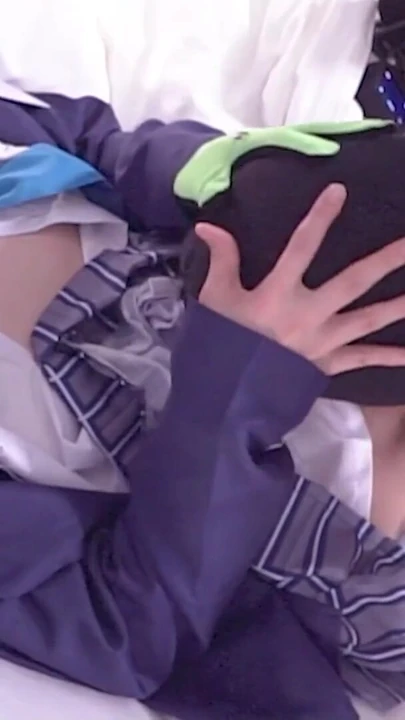 Mavi arşiv shiroko cosplayer ile sert seks yapıyor, hentai transeksüel femboy travesti cosplay 4 | Klip 1
