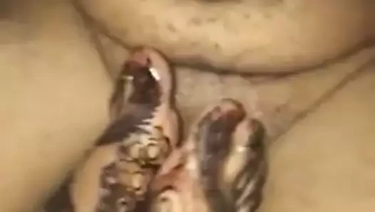 Marocaine karısı oral seks