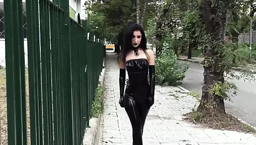 Sıcak var sürtük içinde lateks