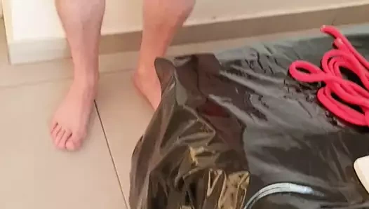 Metres lana verir ballbasting için ona köle