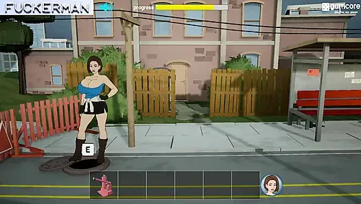 Tam oyun - sikici adam, sokak