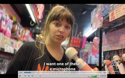 Tokyo'nun çılgın seks mağazalarını keşfediyor!! + oyuncak denemesi!!