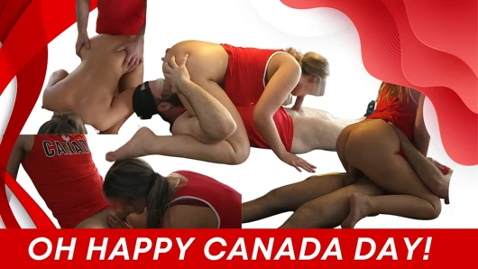 Seksi ateşli öğretmen Kanada Günü komşusu tarafından gerçekten iyi sikiliyor