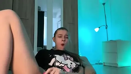 Fingering pussy and anal. Nipple clamps with jucielussie
