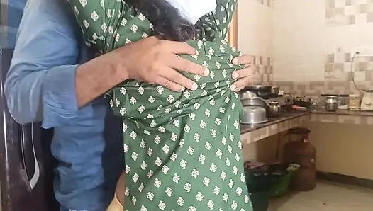 Housewife enjoying with step brother