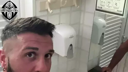 Sex in the public toilet