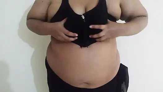 Güzel Hintli web kamerası modeli - iri güzel kadın