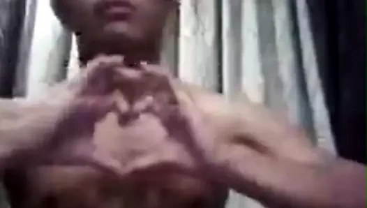 Cute Muscled Malay Guy Jerkoff