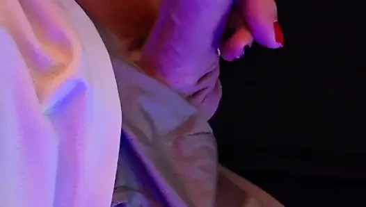 Melove seksi ayaklardan ayakla muamele