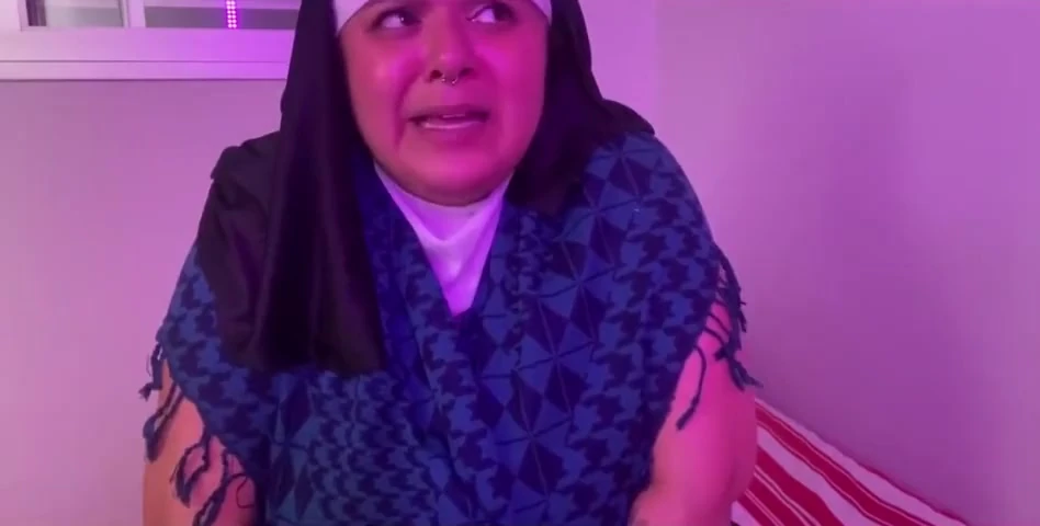 Naughty Nun Cumming in Hiding – Mary Jhuana