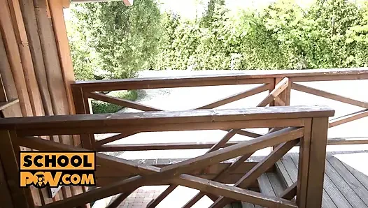 Bakış açısı - kamp fahişesi Lilit Sweet oral seks yapıyor