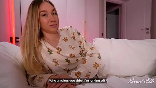 Üvey kardeşim: „Kuralları unutma? İÇİNE SOKMAK YOK, sadece sürtünme!“