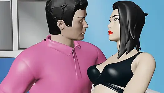 Kayınbiraderi onu evinde yalnız gördükten sonra baldızını sikiyor