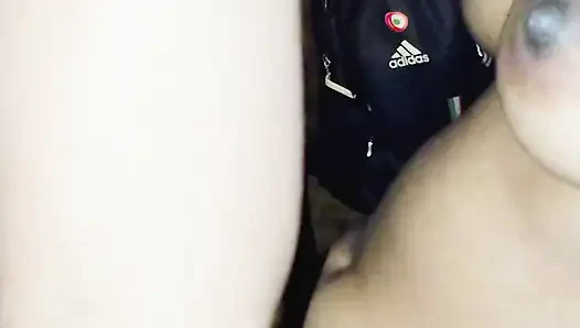 It was a quiet night in the village, the wind was blowing strongly. Everything looked more beautiful in the moonlight. Woh desi ladki apni pya