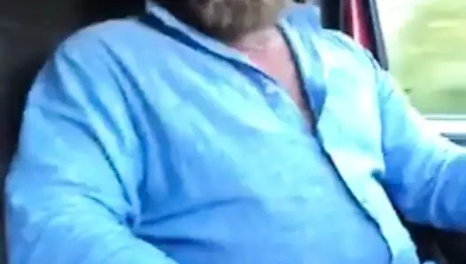 Trucker sürücü ve boşalmak