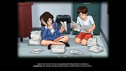 Yaz mevsimi efsanesi: ofiste sikişirken yakalandılar bölüm 198