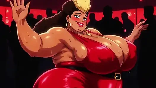 Şişman kadınlar büyük göğüsler