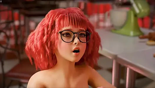 18 Plus Petite Japanese Stepsister Giving My Cock Handjob