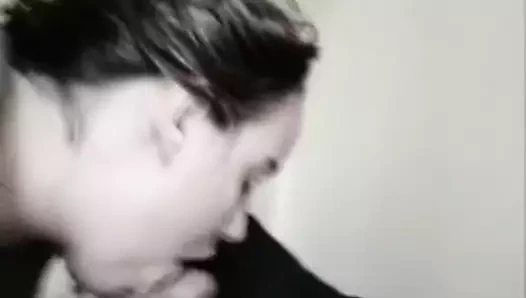 Young babysitter sucking my dick