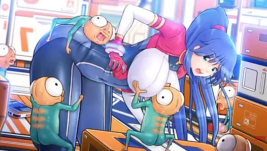 Creature reaction inside the ship! Part 2 sex in the cosplay 3d hentai game resident evil gangbang big tits ahegao milf