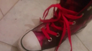 Tüm yıldız converse ayakkabıları, kız kardeşimin değil shoesjob footjob