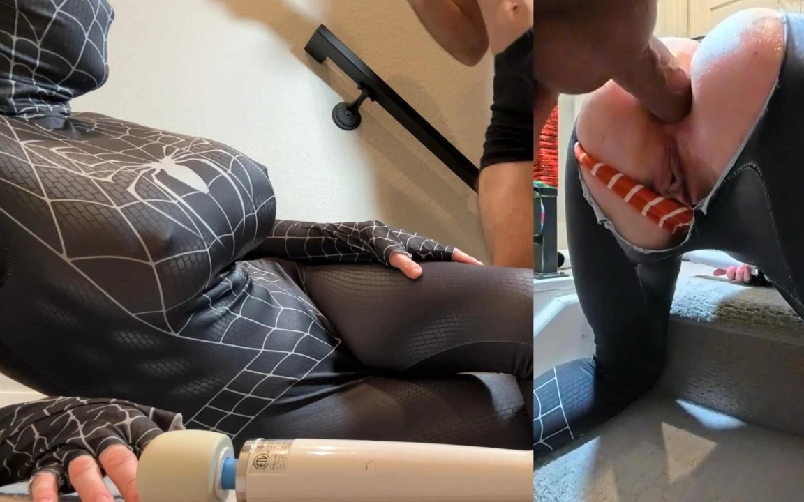 Örümcek kız büyük memeli anal dölleme boşalana kadar yarağa biniyor. Büyük 8 inçlik yarakla anal yok ediliyor