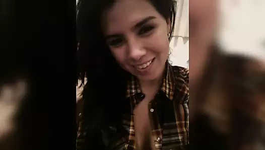 Cum üzerinde ona güzel yüz mexican dev göt