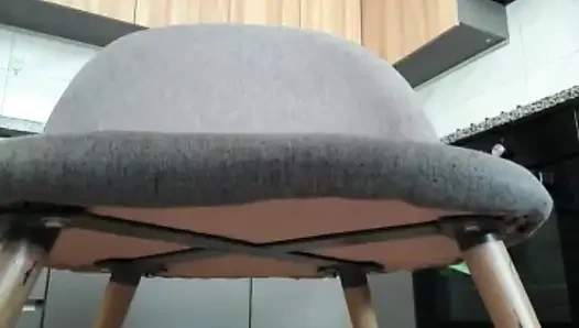 Hard fucking anal and pussy with jucielussie on the chair