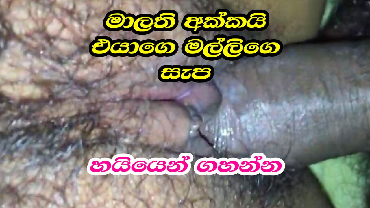 Malithi akka ve üvey erkek kardeş sikişiyor. Sri Lanka'dan yeni Asya videosu