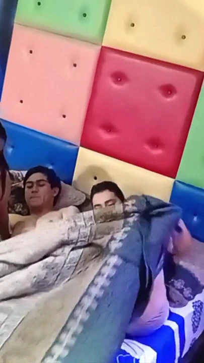 Stepmother is fucked by her stepson and the cuckold doesn't notice | Clip 1