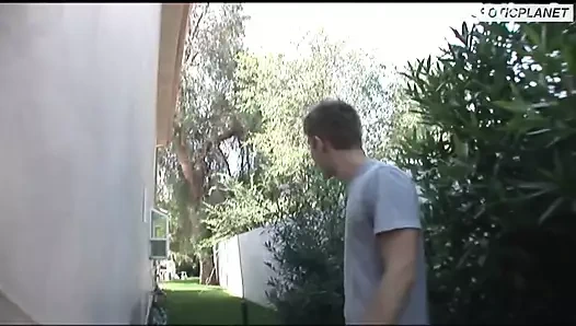 Blonde teen - Cum in her face