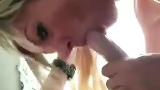 anne küçük horoz emme