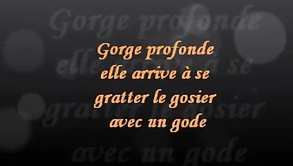 Gorge profonde avec son sextoy