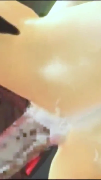 Ключевой момент из "Тройничка с двумя большими хуищем - хентай 3D 56"