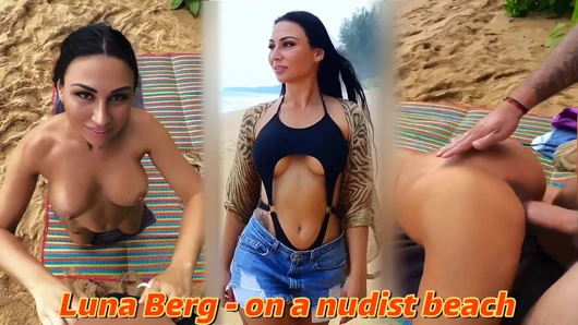 Vahşi bir plajda yalnız bir kızı izledi. Onu sakso ve seks için baştan çıkardı.