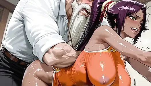 Genryusai x yoruichi (ağartıcı)