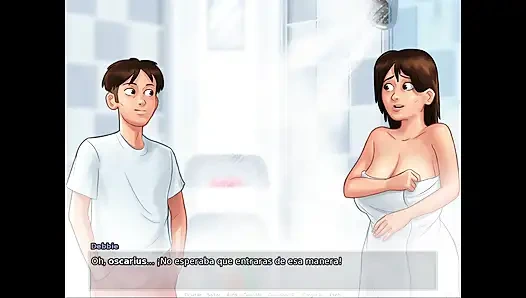 Orta yaşlı seksi kadın bütün gün kolajenden boşalmak istiyor - yaz mevsimi efsanesi