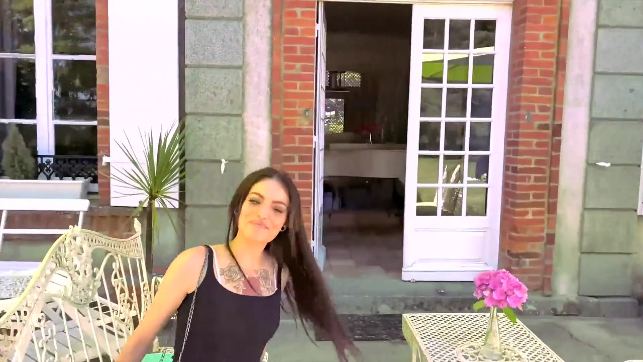 She Bangs an Old Man in Front of Her Boyfriend