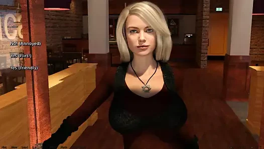 Kalbin nerede olduğu: sigara içen sıcak bir sarışınla kahve zamanı