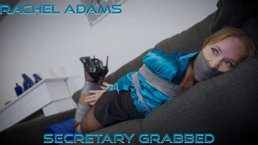 Rachel adams - sekreter bağlı ağzı tıkalı ve esaret altında