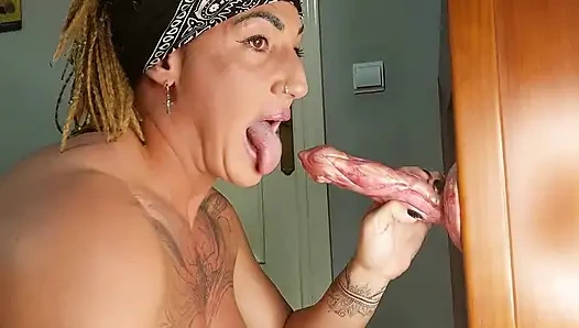 Fışkırtma ile aşırı çifte penetrasyon