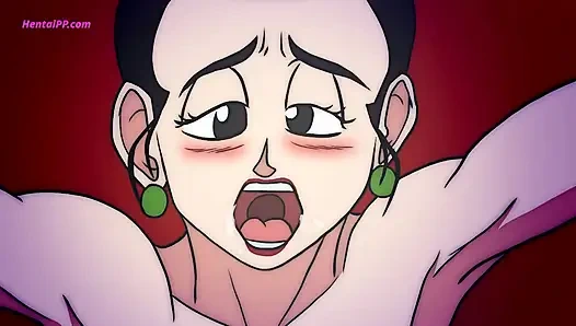 Chi-chi üç yarak aldı - ağzına, amına, götüne. Hepsi bir arada (çizgi film)