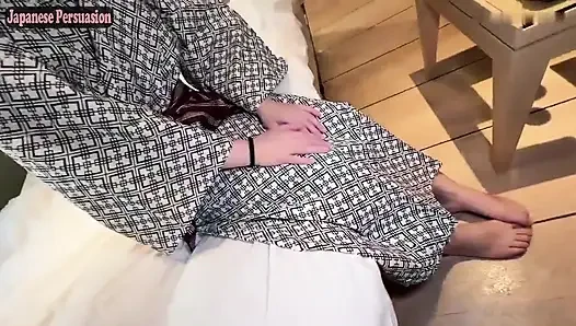 Son bölüm ortaya çıktı doğal siyah saçlı güzel derin ve samimi bir dölleme anı içinde son adımını atıyor