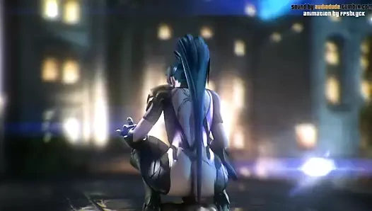 Widowmaker Reverse Cowgirl - Overwatch