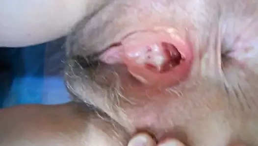 Boşalmak için geniş açık delikler